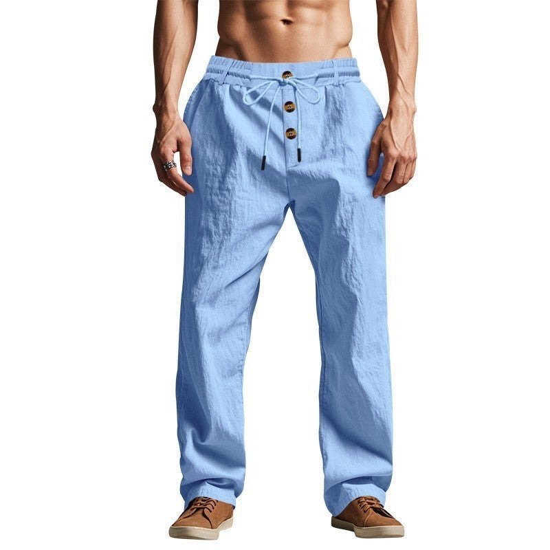 Men's Breathable Linen Casual Pants
