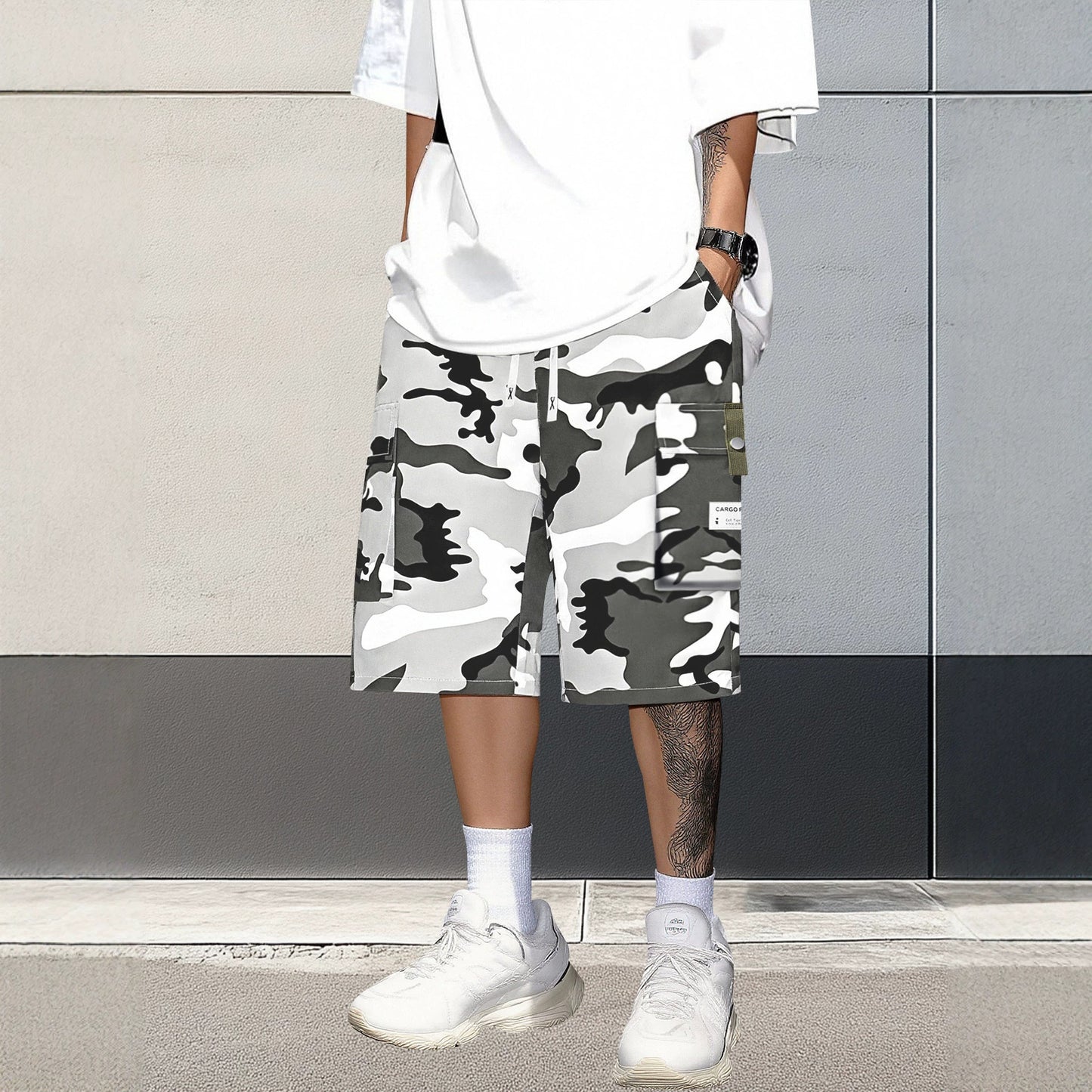 Men’s Camo Cargo Shorts