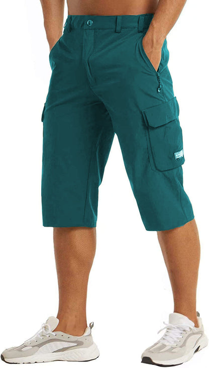 Men's Quick-Drying Tactical Multi-Pocket Cargo Shorts