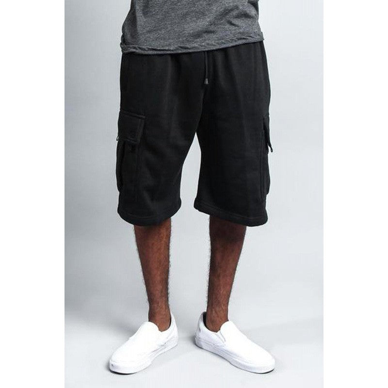 Men’s Casual Cargo Sweat Shorts