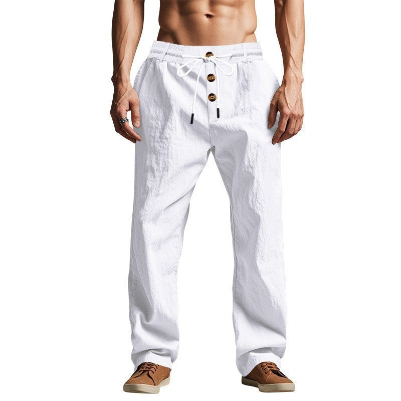 Men's Breathable Linen Casual Pants