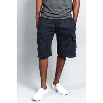 Men’s Casual Cargo Sweat Shorts