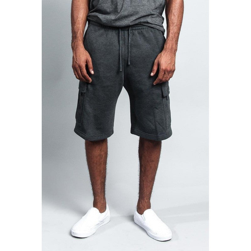 Men’s Casual Cargo Sweat Shorts