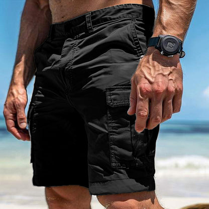 Cross-Border European Code Aliexpress Amazon Foreign Trade Hot-Selling Workwear Casual Shorts Men'S Loose Trendy Five-Point Shorts