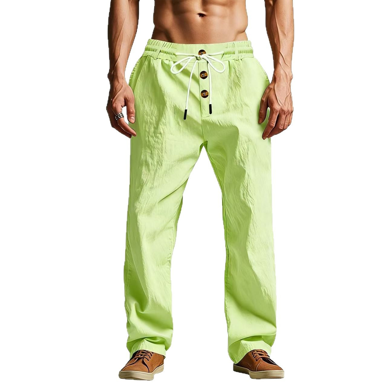 Men's Breathable Linen Casual Pants