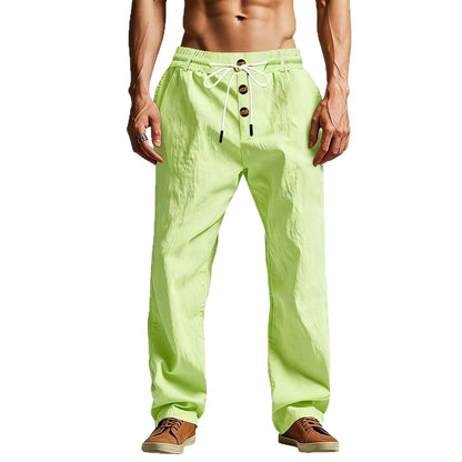 Men's Breathable Linen Casual Pants
