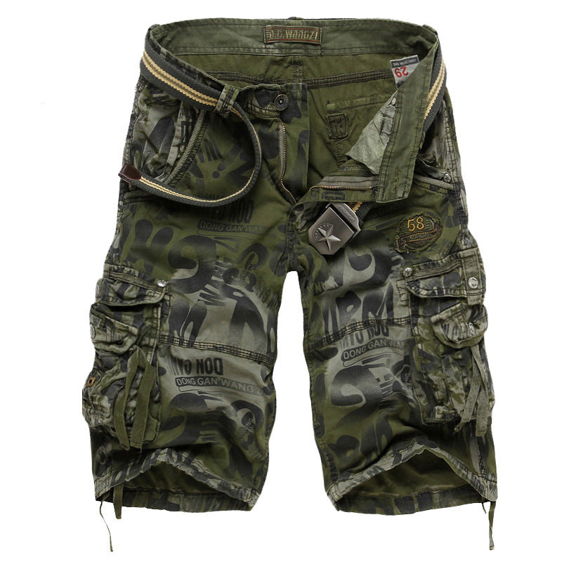 Men’s Camo Cargo Shorts