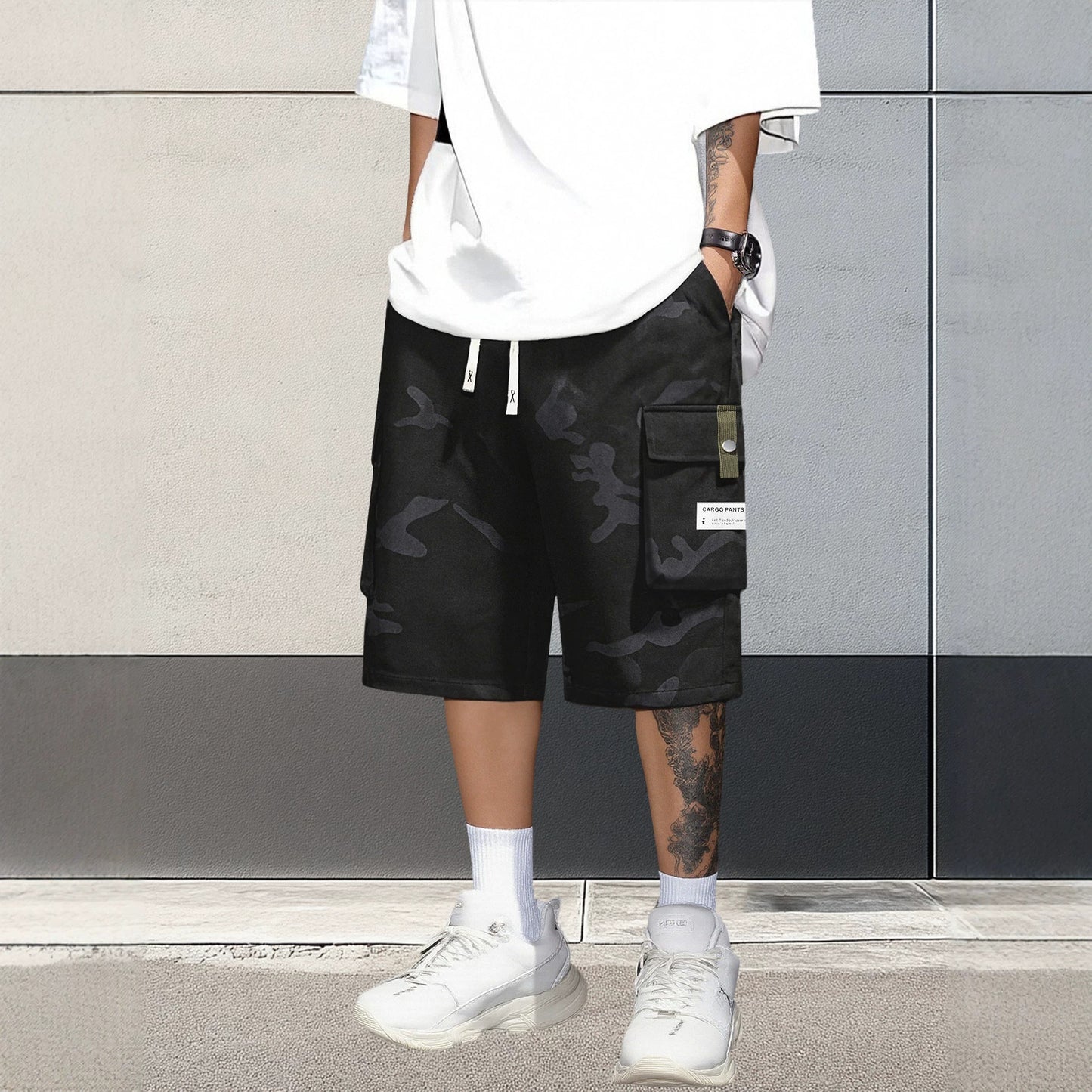 Men’s Camo Cargo Shorts