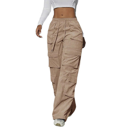 Women's Wide Leg Cargo Pants