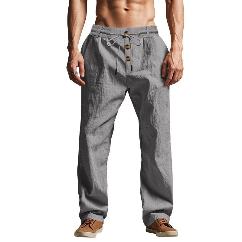 Men's Breathable Linen Casual Pants