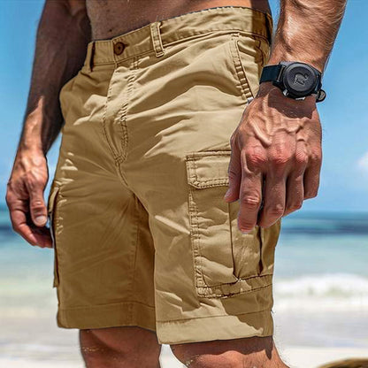 Cross-Border European Code Aliexpress Amazon Foreign Trade Hot-Selling Workwear Casual Shorts Men'S Loose Trendy Five-Point Shorts