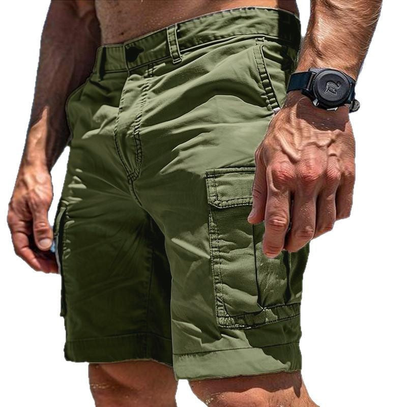Cross-Border European Code Aliexpress Amazon Foreign Trade Hot-Selling Workwear Casual Shorts Men'S Loose Trendy Five-Point Shorts