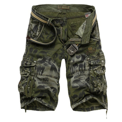 Kanoosport Men's Camouflage Cargo Shorts
