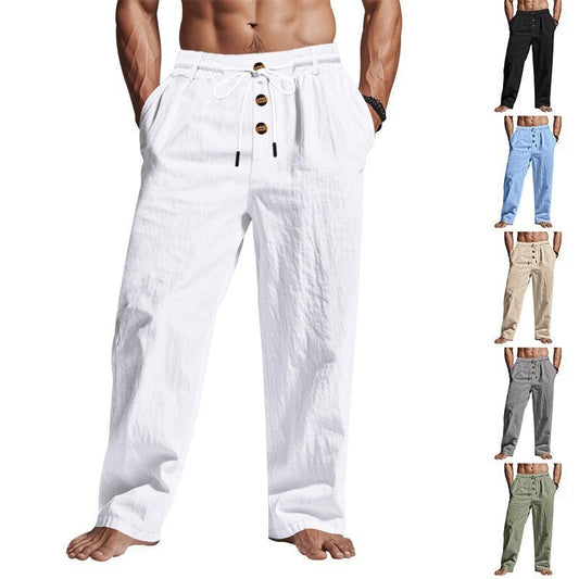 Men's Breathable Linen Casual Pants