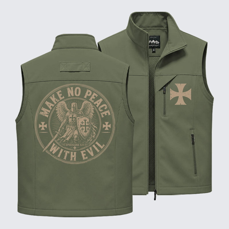 Make No Peace With Evil Outdoor Quick-dry Vest