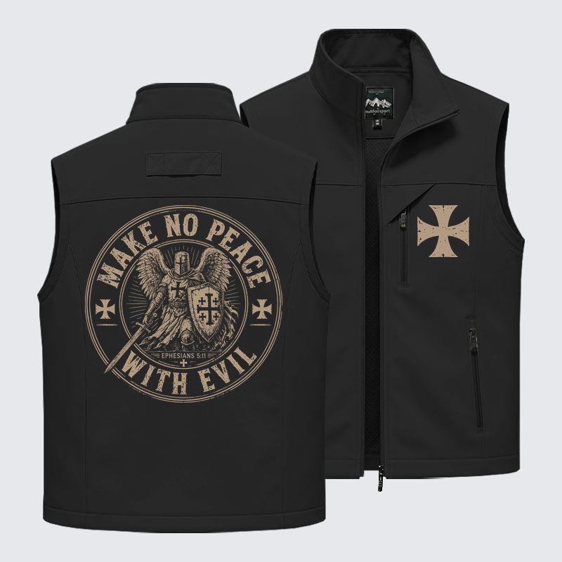 Make No Peace With Evil Outdoor Quick-dry Vest