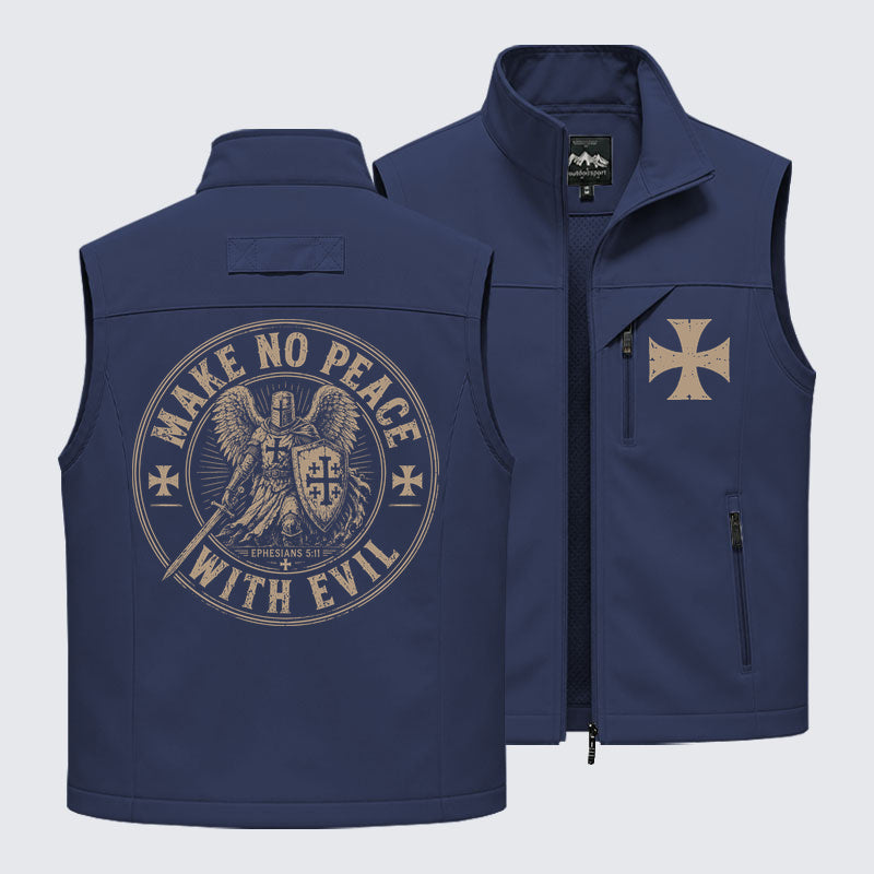 Make No Peace With Evil Outdoor Quick-dry Vest
