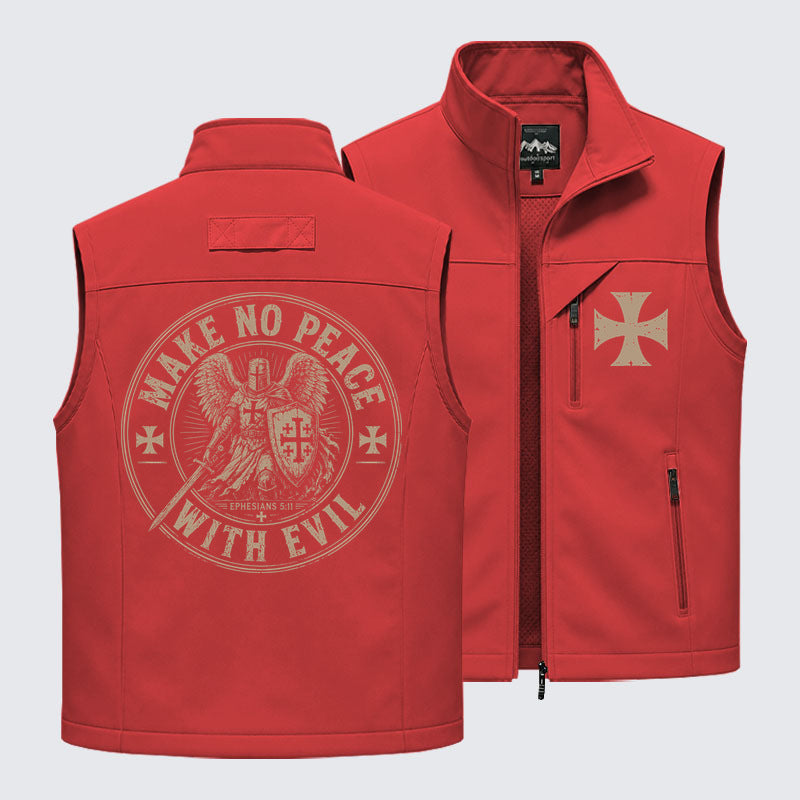 Make No Peace With Evil Outdoor Quick-dry Vest