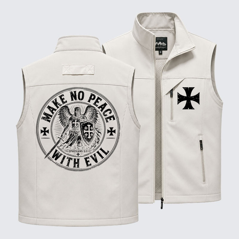 Make No Peace With Evil Outdoor Quick-dry Vest