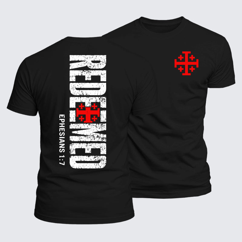 Luxe Mercerized Cotton Tee - REDEEMED