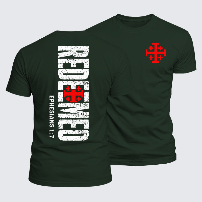 Luxe Mercerized Cotton Tee - REDEEMED