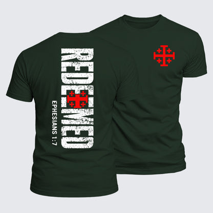 Luxe Mercerized Cotton Tee - REDEEMED