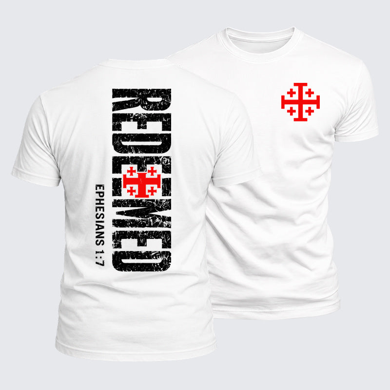 Luxe Mercerized Cotton Tee - REDEEMED