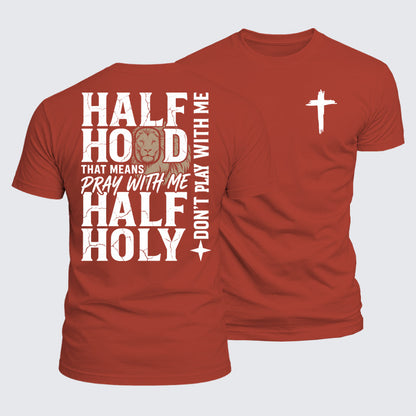Luxe Mercerized Cotton Tee - Half Hood Half Holy
