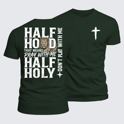 Luxe Mercerized Cotton Tee - Half Hood Half Holy