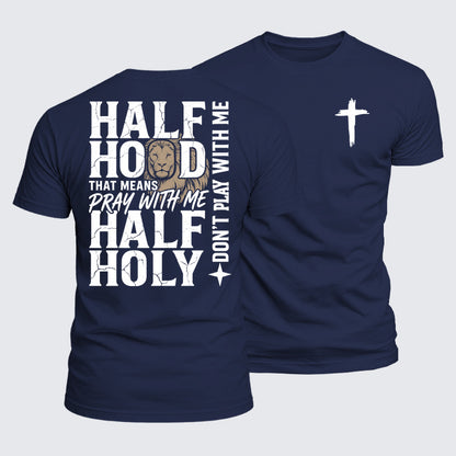 Luxe Mercerized Cotton Tee - Half Hood Half Holy