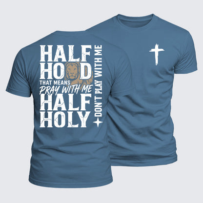 Luxe Mercerized Cotton Tee - Half Hood Half Holy