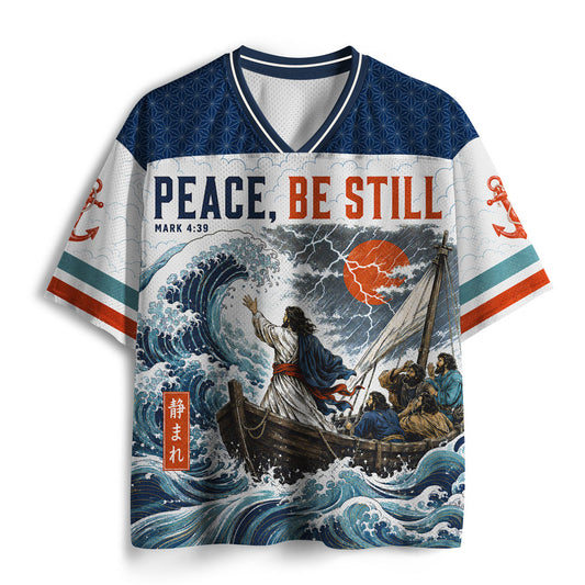Peace Be Still Christian Mesh Jersey