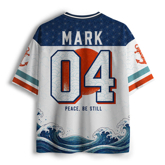 Peace Be Still Christian Mesh Jersey