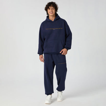 Peace Be Still Christian Premium Fleece Hoodie Set