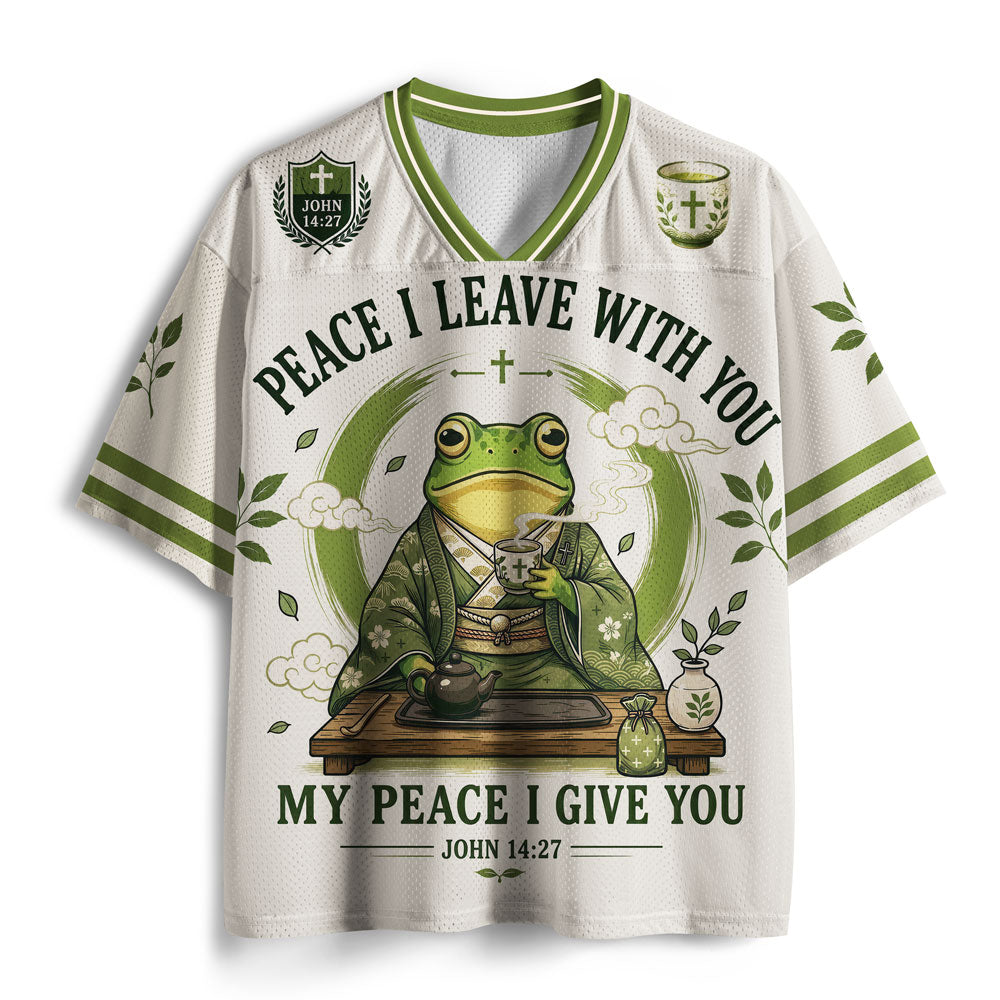 Peace I Leave With You Christian Mesh Jersey
