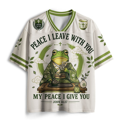 Peace I Leave With You Christian Mesh Jersey