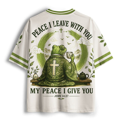 Peace I Leave With You Christian Mesh Jersey
