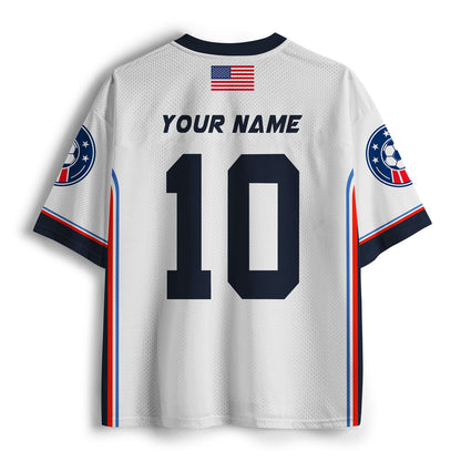Personalized He Already Won Christian Mesh Jersey