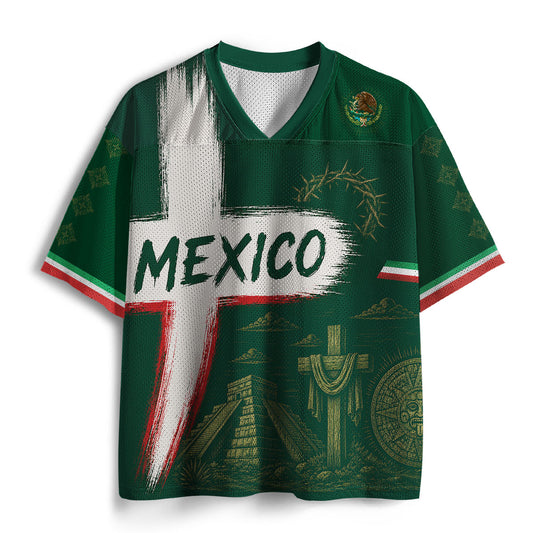 Personalized Jesus Saves Christian Mesh Jersey