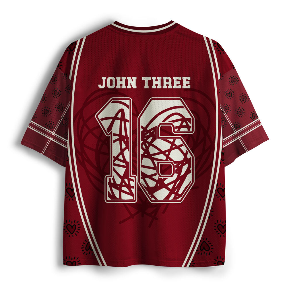Prayer Is My Love Language Christian Mesh Jersey