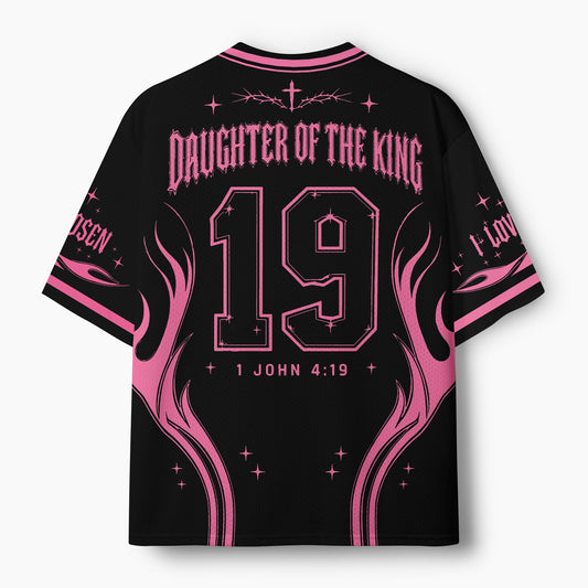 Pretty Girls Love Jesus Christian Mesh Jersey