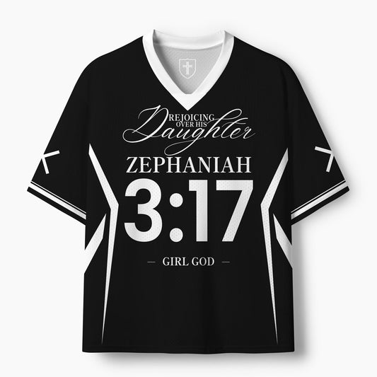 Rejioce Over His Daughter Christian Mesh Jersey