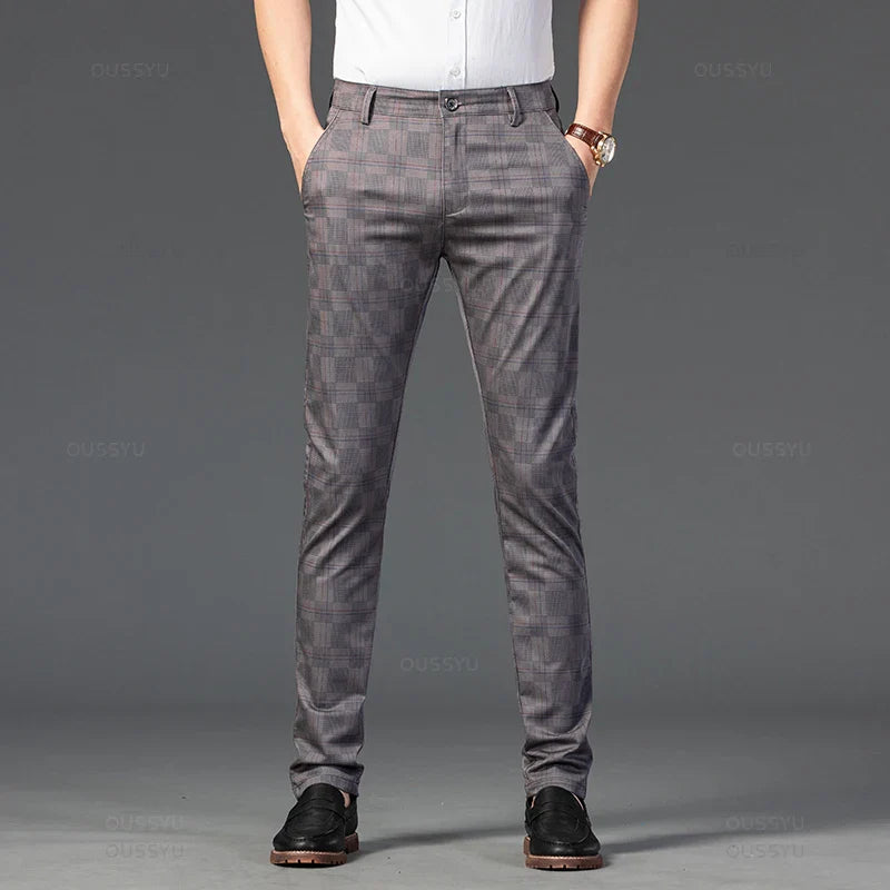 Regal™ - Checkered Dress Pants