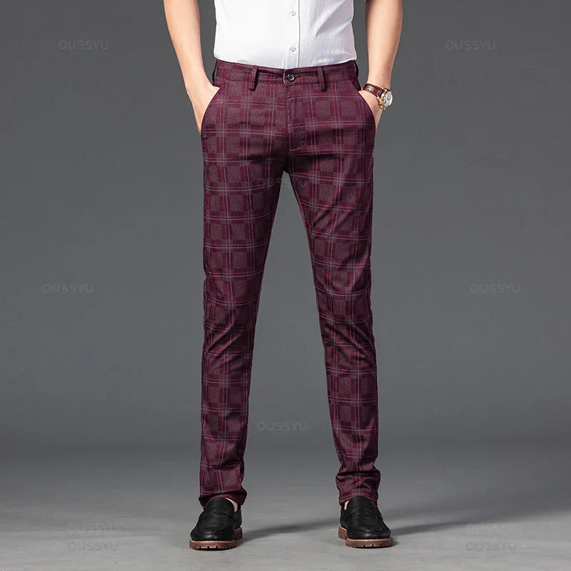 Regal™ - Checkered Dress Pants