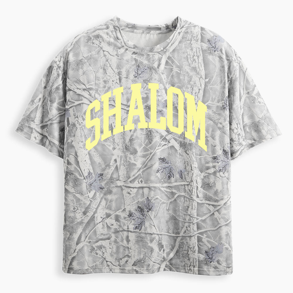 SHALOM Christian Camo T-Shirt