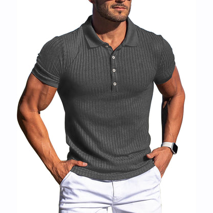 Sechrist Ribbed Fabric Short Sleeves T-shirt