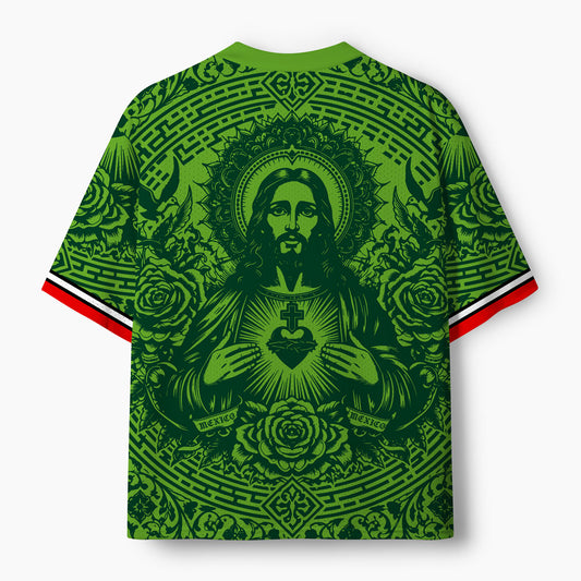 Sacred Heart Of Jesus Christian Mesh Jersey