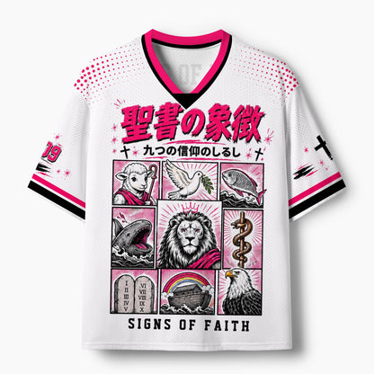Sings Of Faith Christian Mesh Jersey