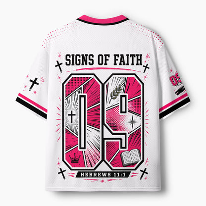Sings Of Faith Christian Mesh Jersey