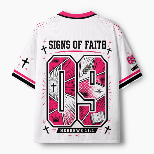 Sings Of Faith Christian Mesh Jersey